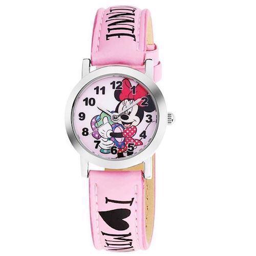 Image of Disney Minnie Mouse Stål Quartz Pige ur fra AM:PM, DP140-K270